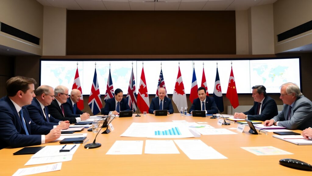 Flux_Schnell_A_highlevel_international_economic_summit_showing_1