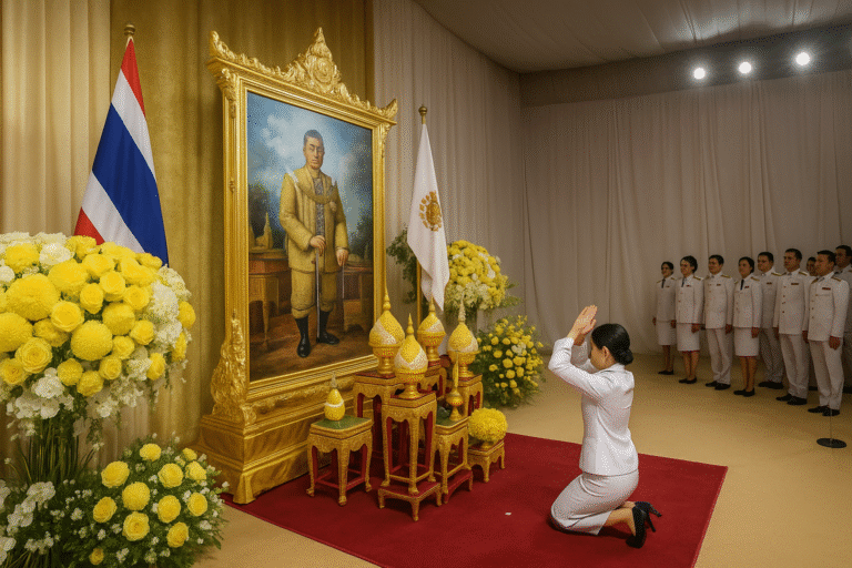 Thailand’s newly appointed Cabinet ministers take oath after royal approval amid coalition challenges.